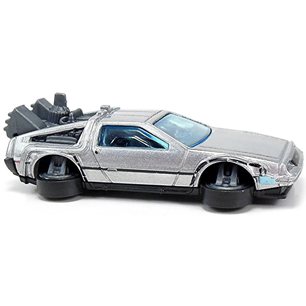 Back to the Future Time Machine - Hover Mode — CFG79 — Anodized Silver — imagem 3