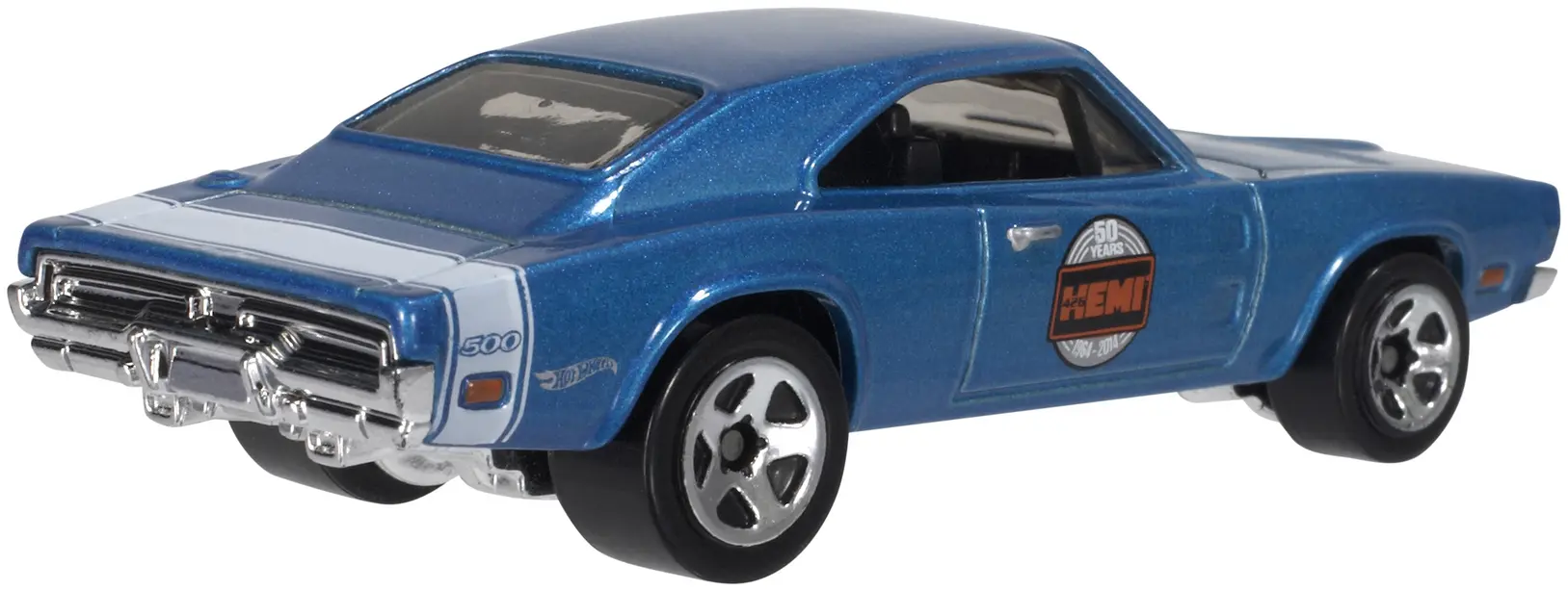 '69 Dodge Charger 500 — CFH22 — Metalflake Blue — imagem 3