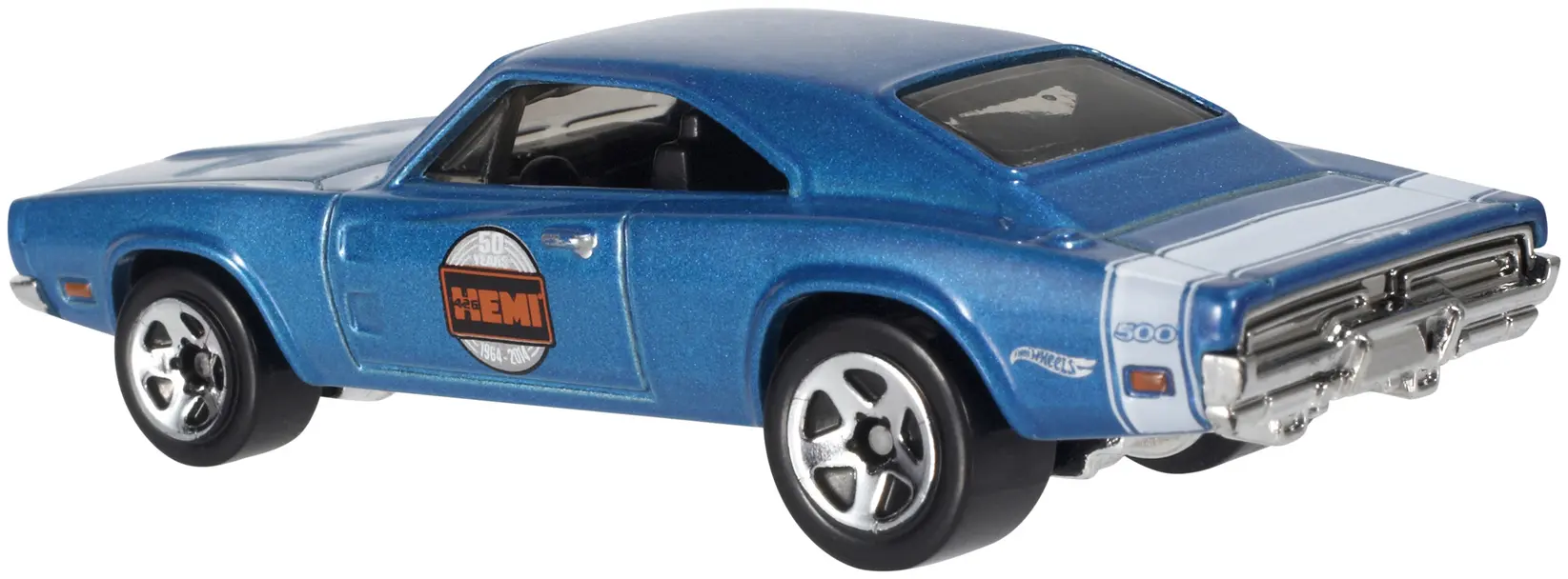 '69 Dodge Charger 500 — CFH22 — Metalflake Blue — imagem 5
