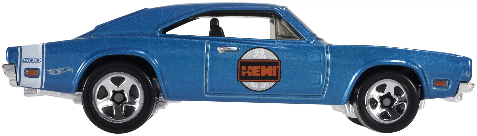'69 Dodge Charger 500 — CFH22 — Metalflake Blue — imagem 6