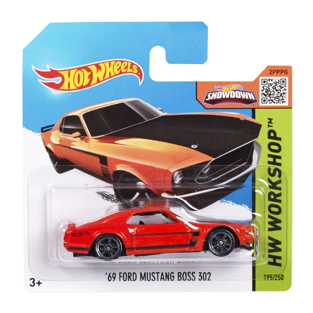 '69 Ford Mustang Boss 302 — CFH41 — Orange