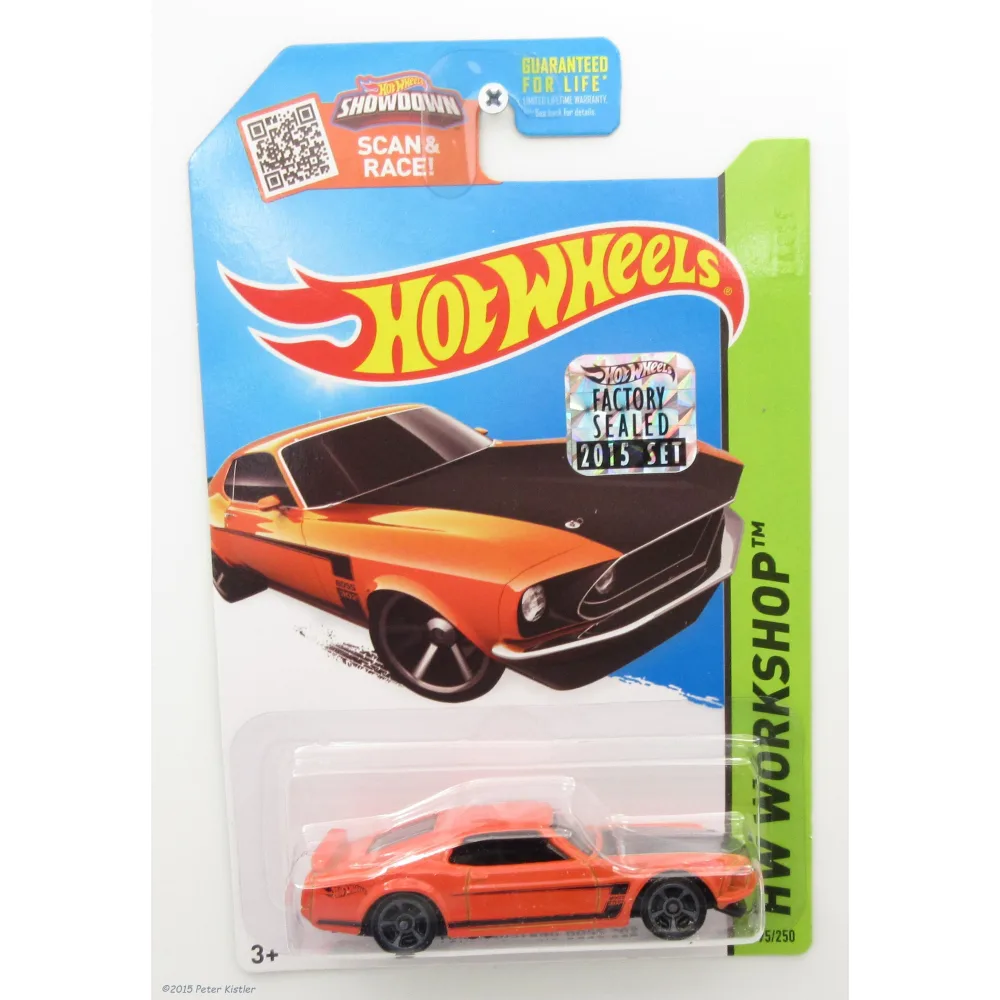 '69 Ford Mustang Boss 302 — CFH41 — Orange — imagem 2