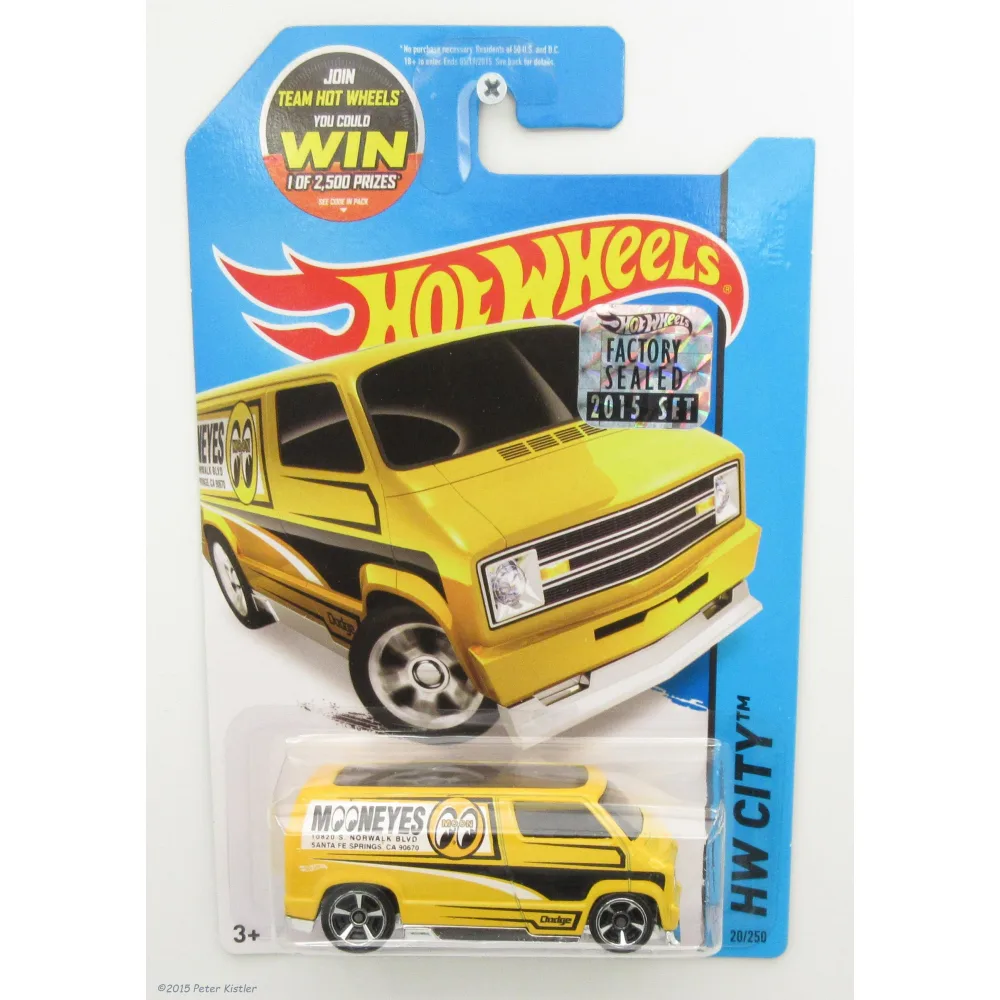 Custom '77 Dodge Van — CFH46 — Yellow — imagem 2