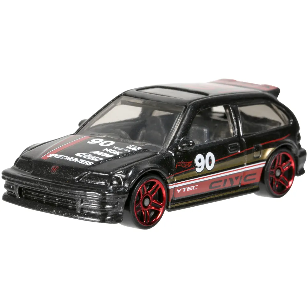 '90 Honda Civic EF — CFH87 — Metalflake Black