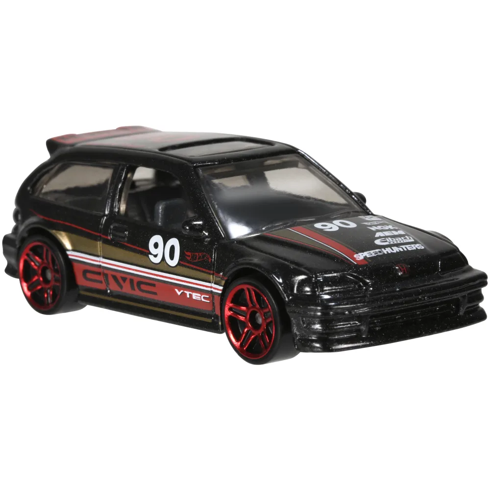 '90 Honda Civic EF — CFH87 — Metalflake Black — imagem 3