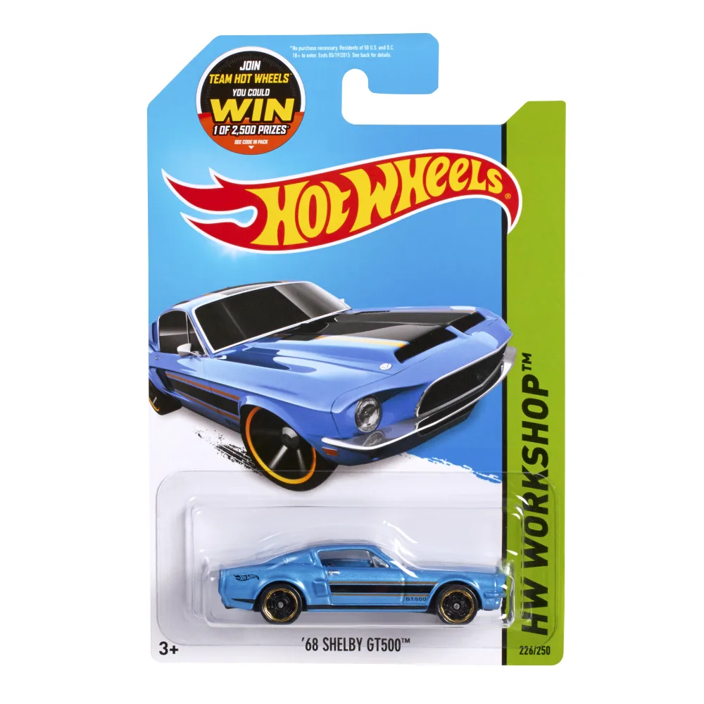 '68 Shelby GT500 — CFJ04 — Metalflake Light Blue