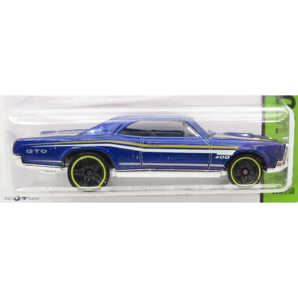 '67 Pontiac GTO — CFJ06 — Metalflake Blue — imagem 3