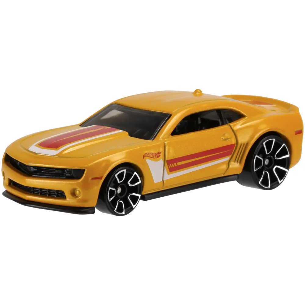 '13 HOT WHEELS CHEVY CAMARO SPECIAL EDITION — CFJ09 — Pearl Dark Yellow