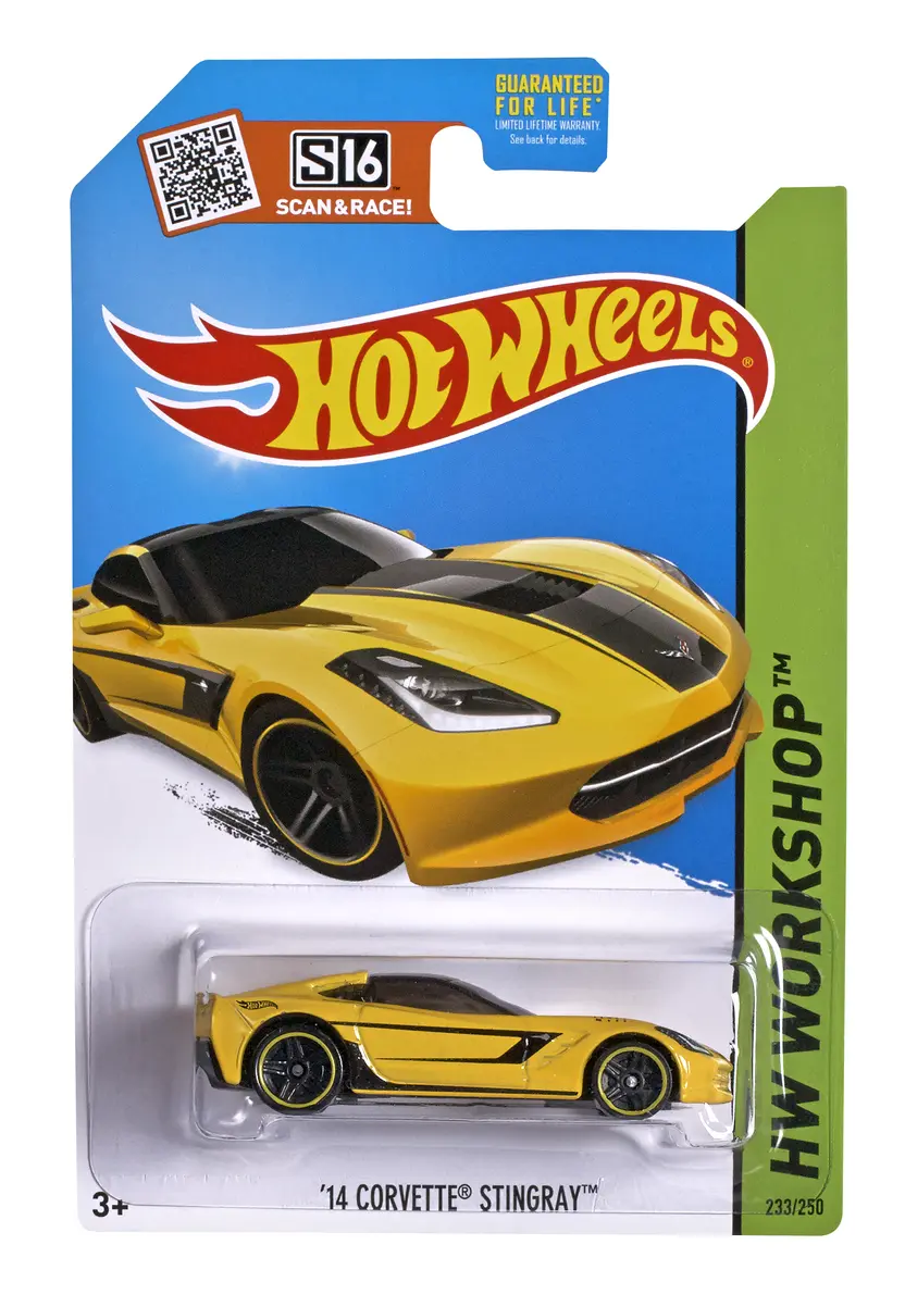 '14 Corvette Stingray — CFJ10 — Light Yellow — imagem 2