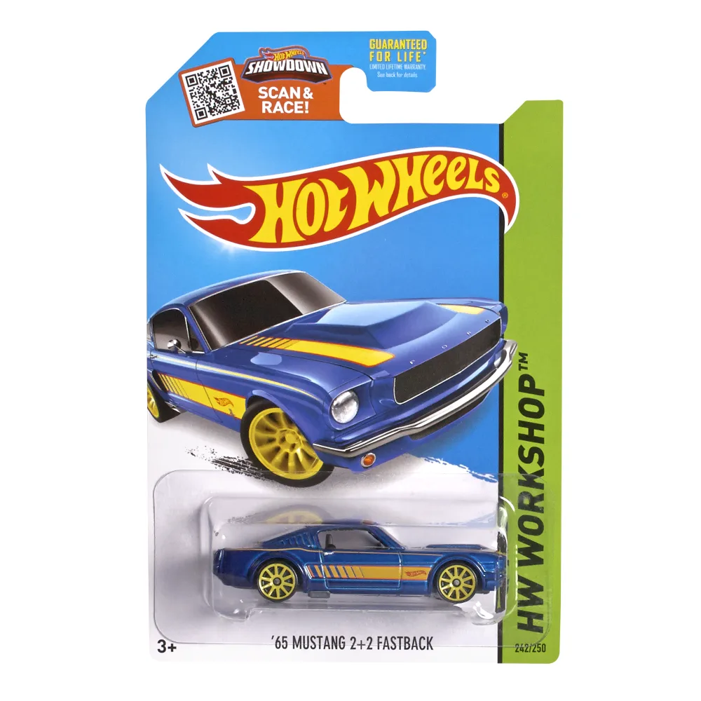 '65 Mustang 2+2 Fastback — CFJ19 — Metalflake Blue — imagem 2