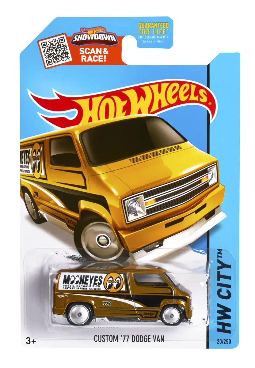 Custom '77 Dodge Van — CFJ33 — Spectraflame Yellow — imagem 2
