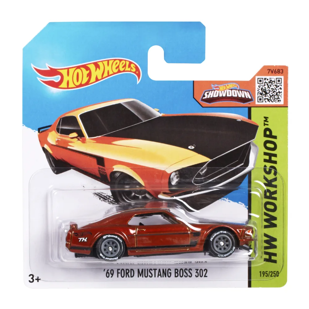'69 Ford Mustang Boss 302 — CFJ40 — Spectraflame Orange