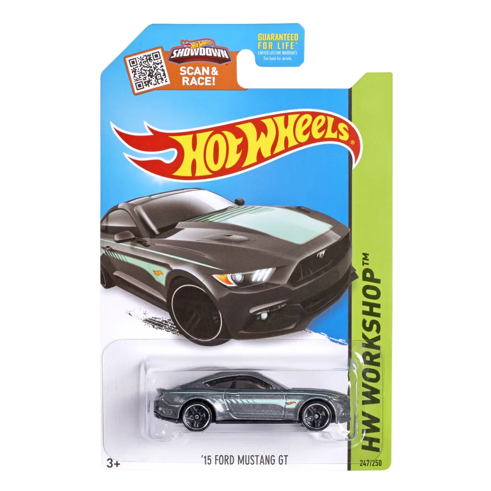 '15 FORD MUSTANG GT — CFJ48 — Metalflake Grey — imagem 2