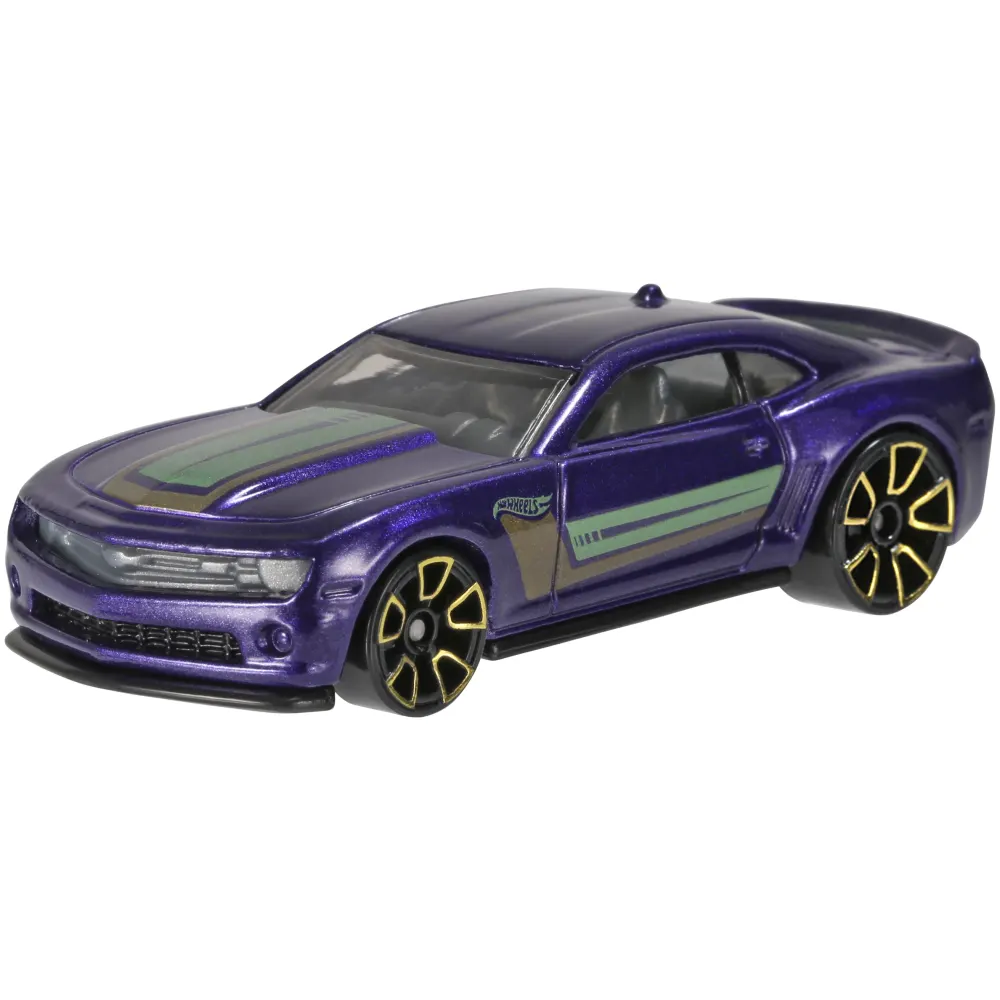 '13 HOT WHEELS CHEVY CAMARO SPECIAL EDITION — CFJ70 — Metalflake Purple