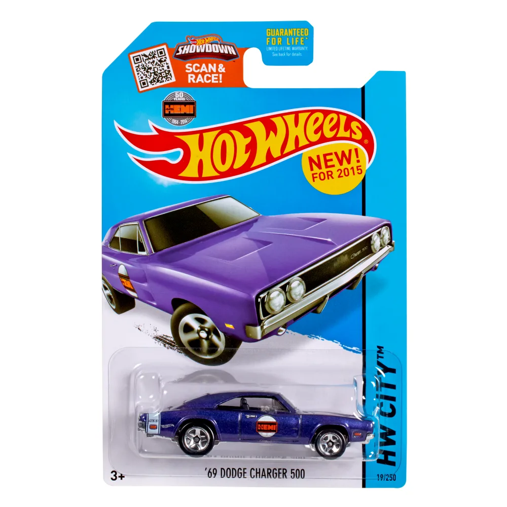 '69 Dodge Charger 500 — CFJ71 — Metalflake Purple — imagem 2