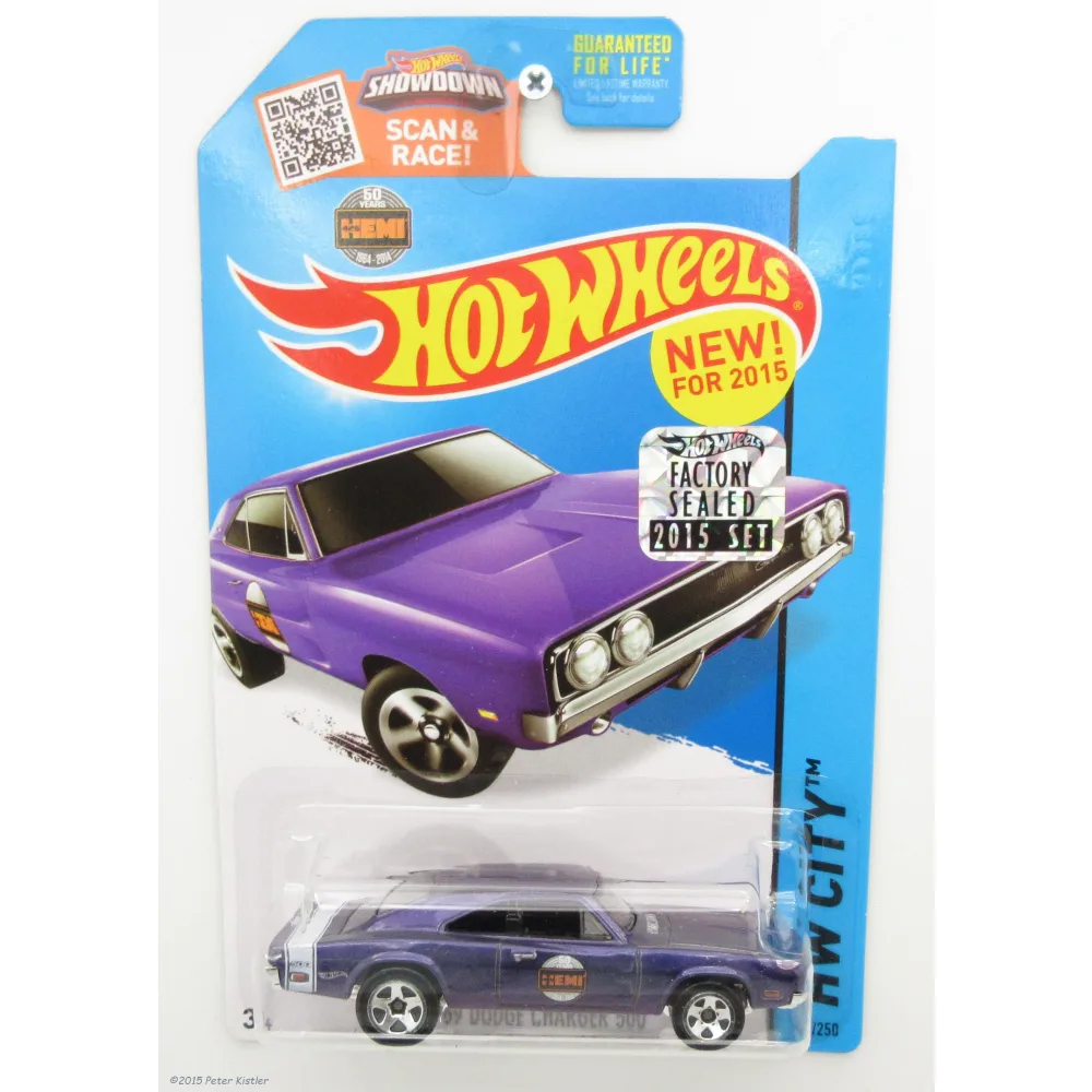 '69 Dodge Charger 500 — CFJ71 — Metalflake Purple — imagem 3