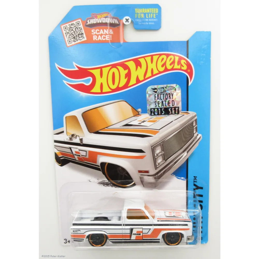 '83 Chevy Silverado — CFJ96 — Metalflake White — imagem 3