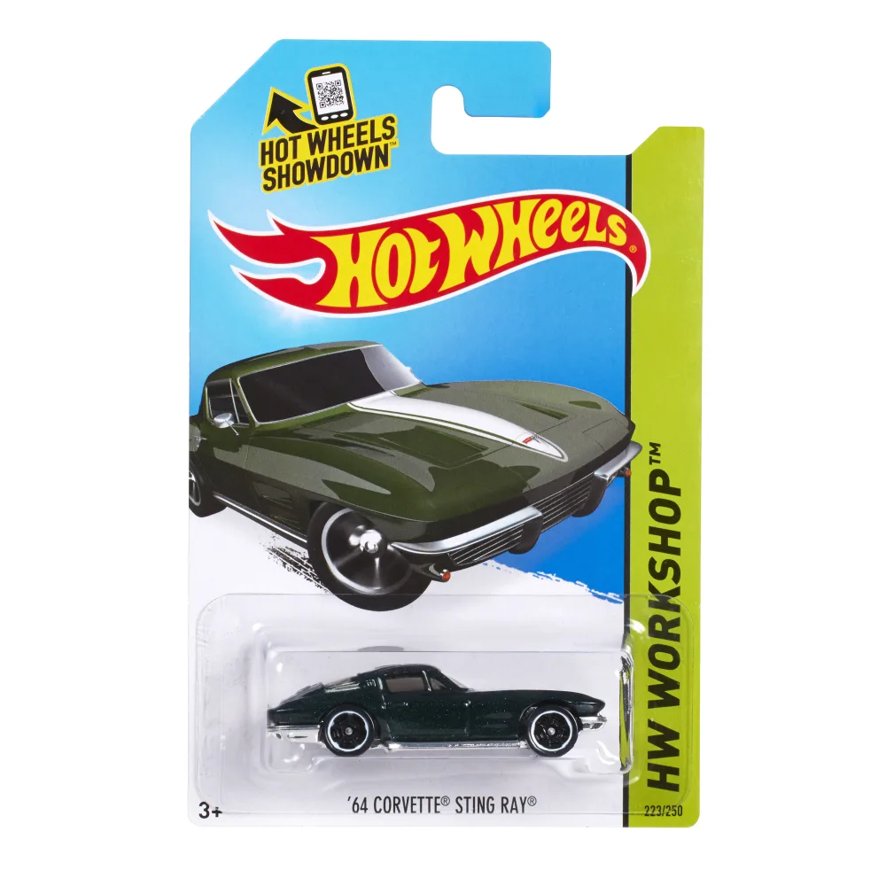 '64 Corvette Sting Ray — CFK00 — Metalflake Midnight Green — imagem 2