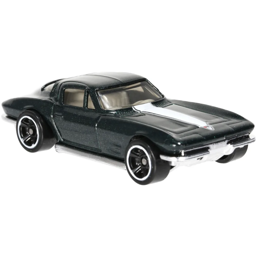 '64 Corvette Sting Ray — CFK00 — Metalflake Midnight Green — imagem 4