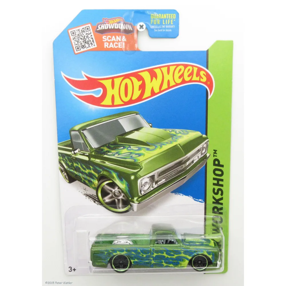 '67 Chevy C10 — CFK07 — Metalflake Green — imagem 4