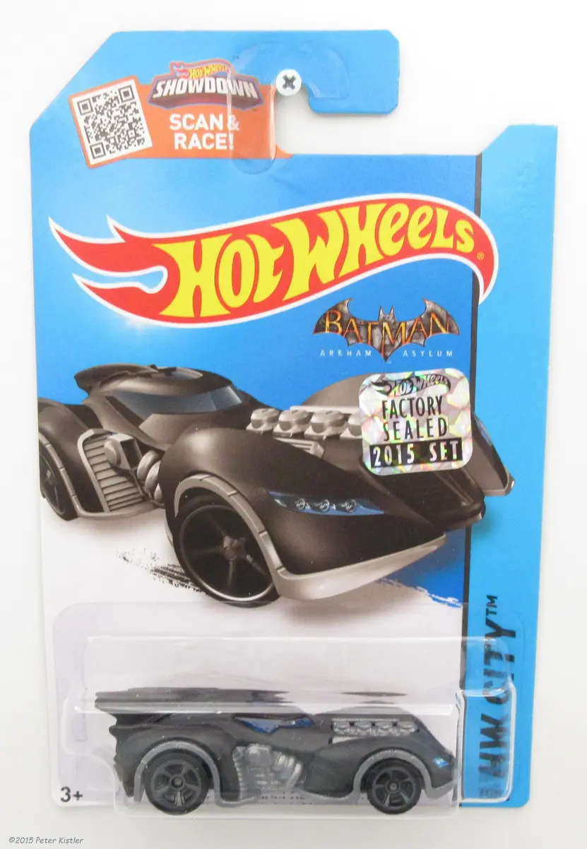 BATMAN: ARKHAM ASYLUM BATMOBILE — CFK22 — Matte Black — imagem 3