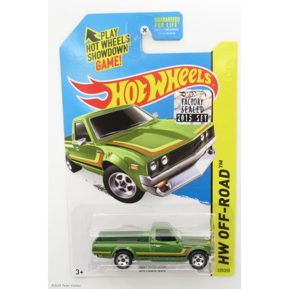 Datsun 620 — CFK72 — Metalflake Green — imagem 3