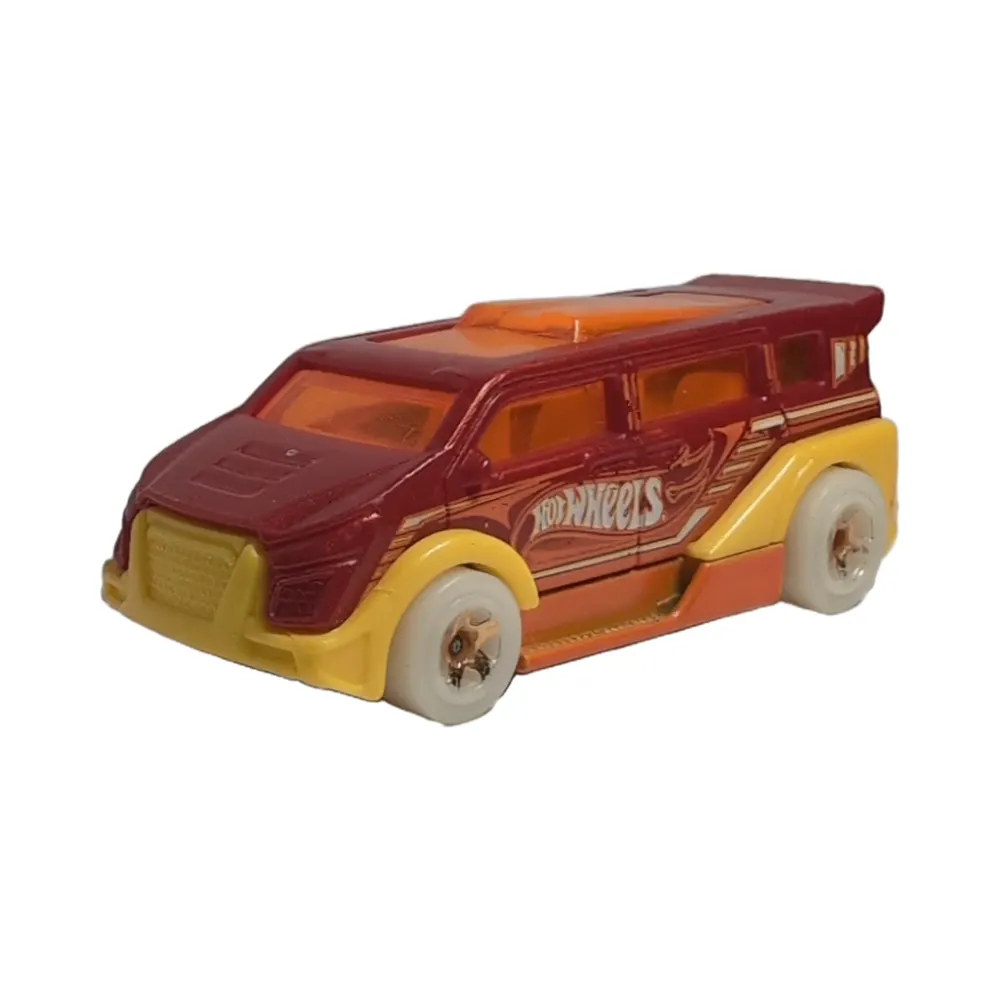 Speedbox — CFL14 — Burnt Orange w/ Yellow Fenders
