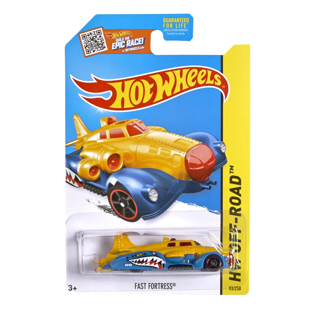 Fast Fortress — CFL19 — Yellow w/ Blue fenders — imagem 2