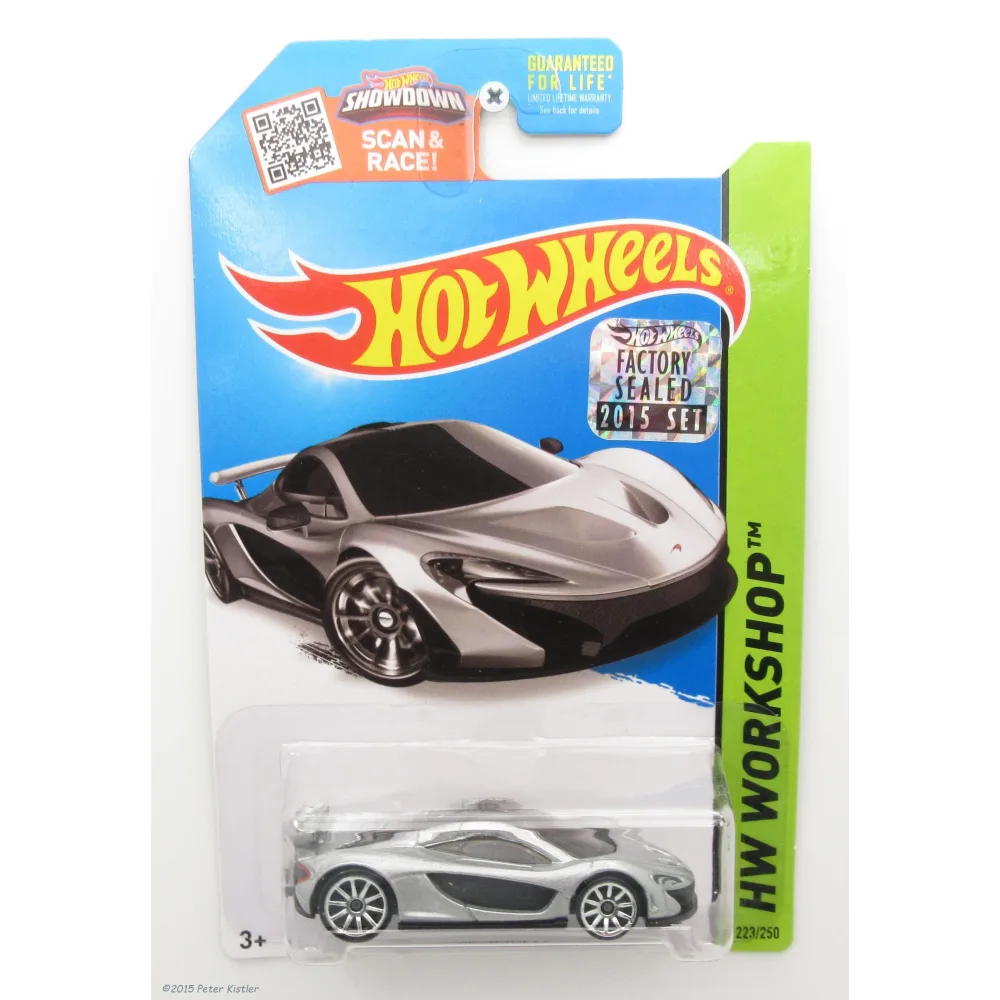 McLaren P1 — CFL29 — Metalflake Supernova Silver