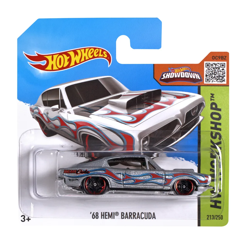 '68 HEMI BARRACUDA — CFL55 — Silver