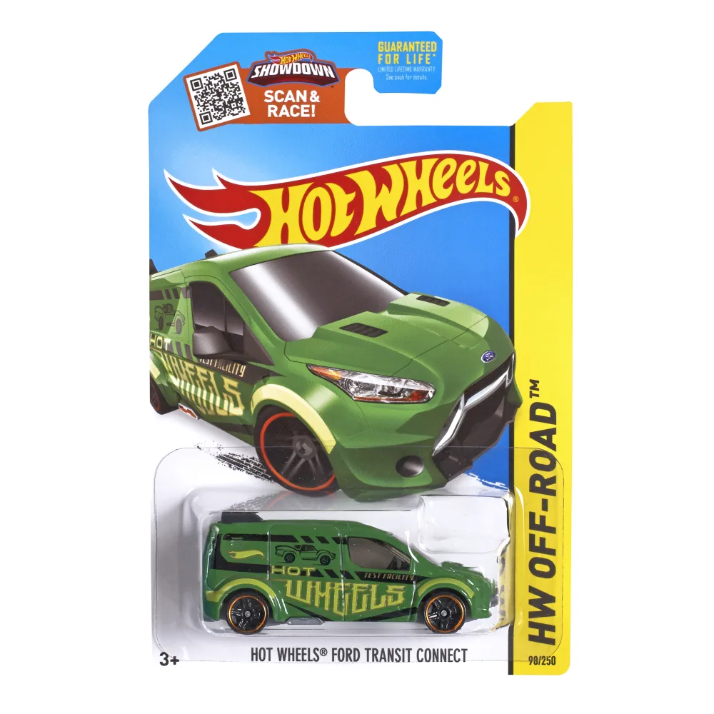 Hot Wheels Ford Transit Connect — CFL65 — Green — imagem 2