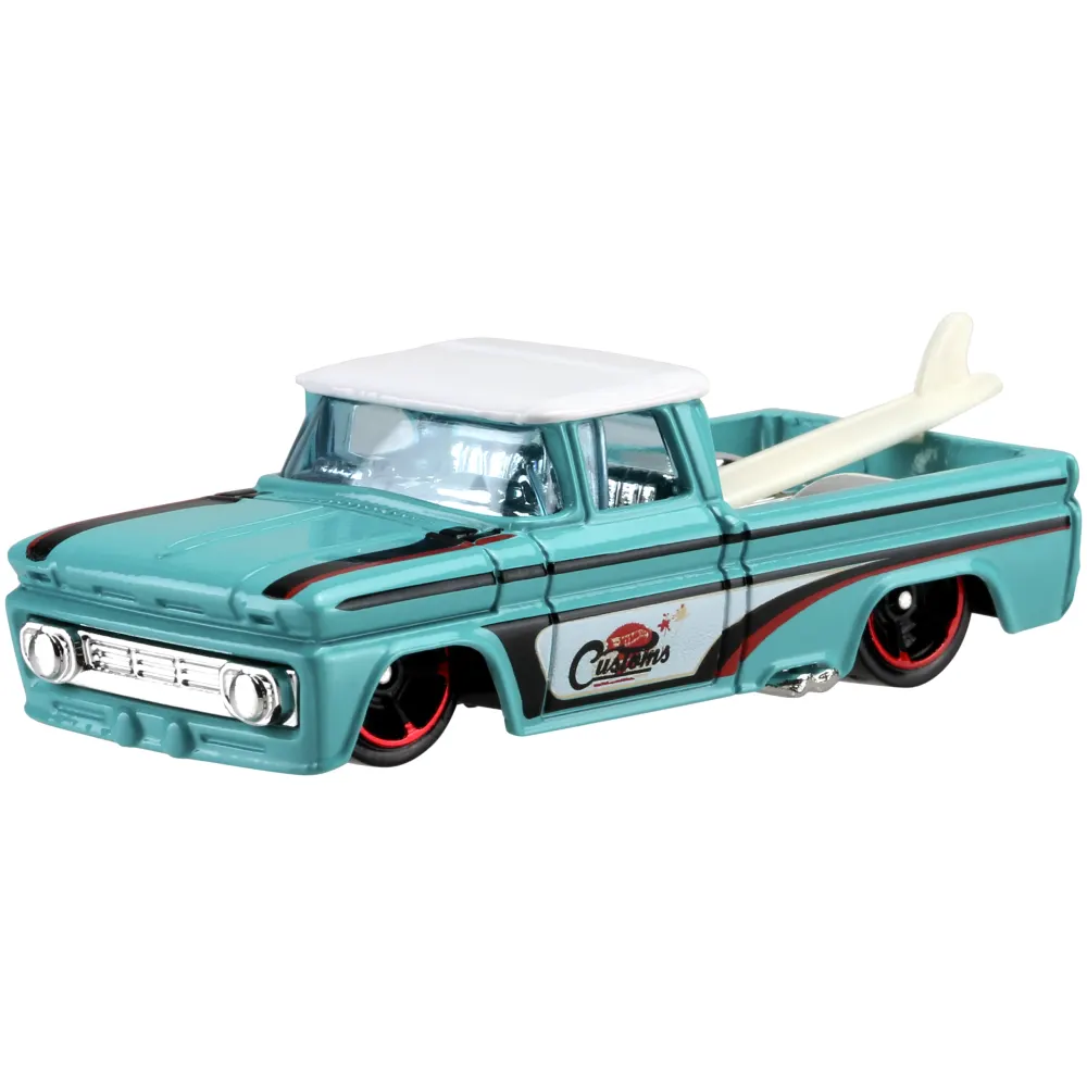Custom '62 Chevy — CFL86 — Dark Turquoise w/ White roof