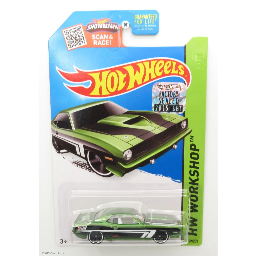 '70 Plymouth AAR Cuda — CFM17 — Green — imagem 3