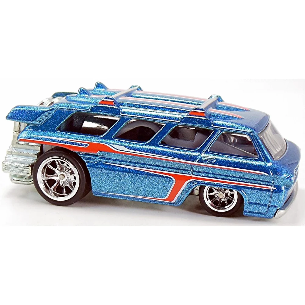 Custom Chevy Greenbrier Sports Wagon — CFP37 — Metalflake Blue — imagem 4