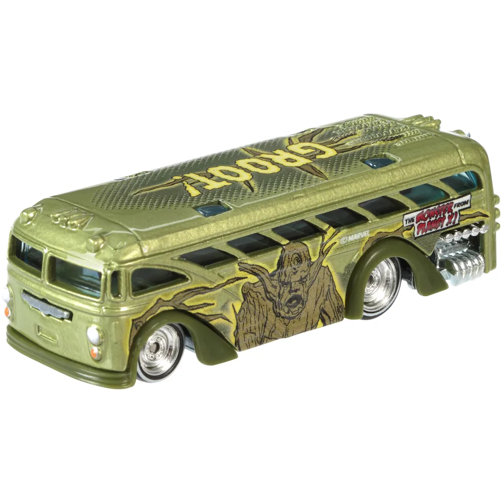 Surfin' School Bus — CFP58 — Metalflake Olive Green