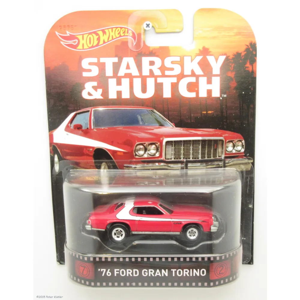 '76 Ford Gran Torino — CFR34 — Red — imagem 3