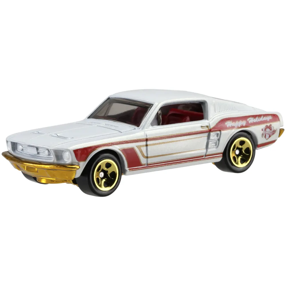 '67 CUSTOM MUSTANG — CFV12 — White