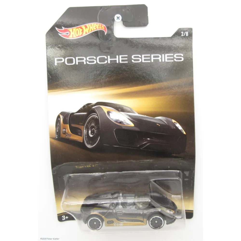 Porsche 918 Spyder — CGB64 — Metalflake Black — imagem 5