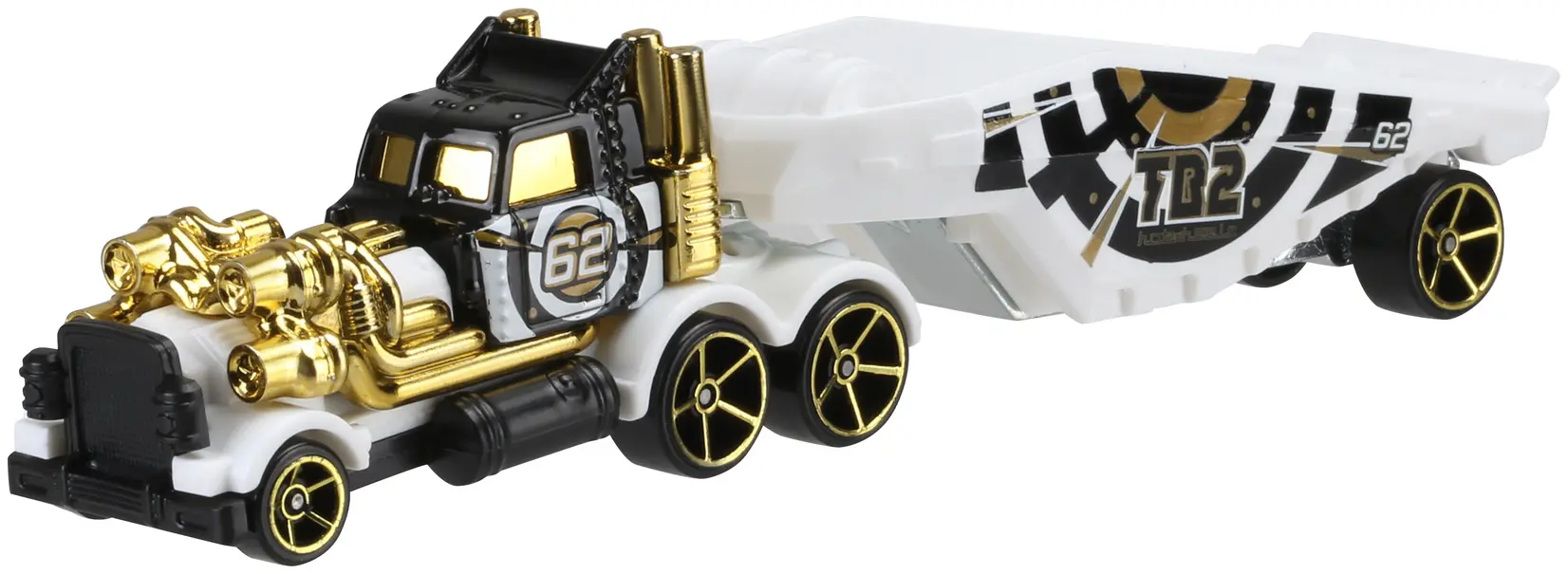 Turbo Beast — CGJ43 — Black w/ White Trailer