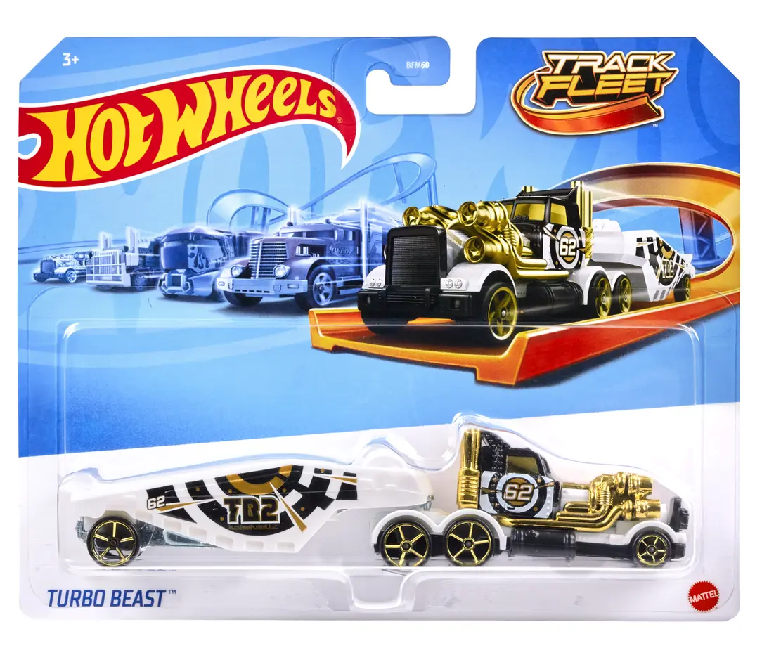 Turbo Beast — CGJ43 — Black w/ White Trailer — imagem 2