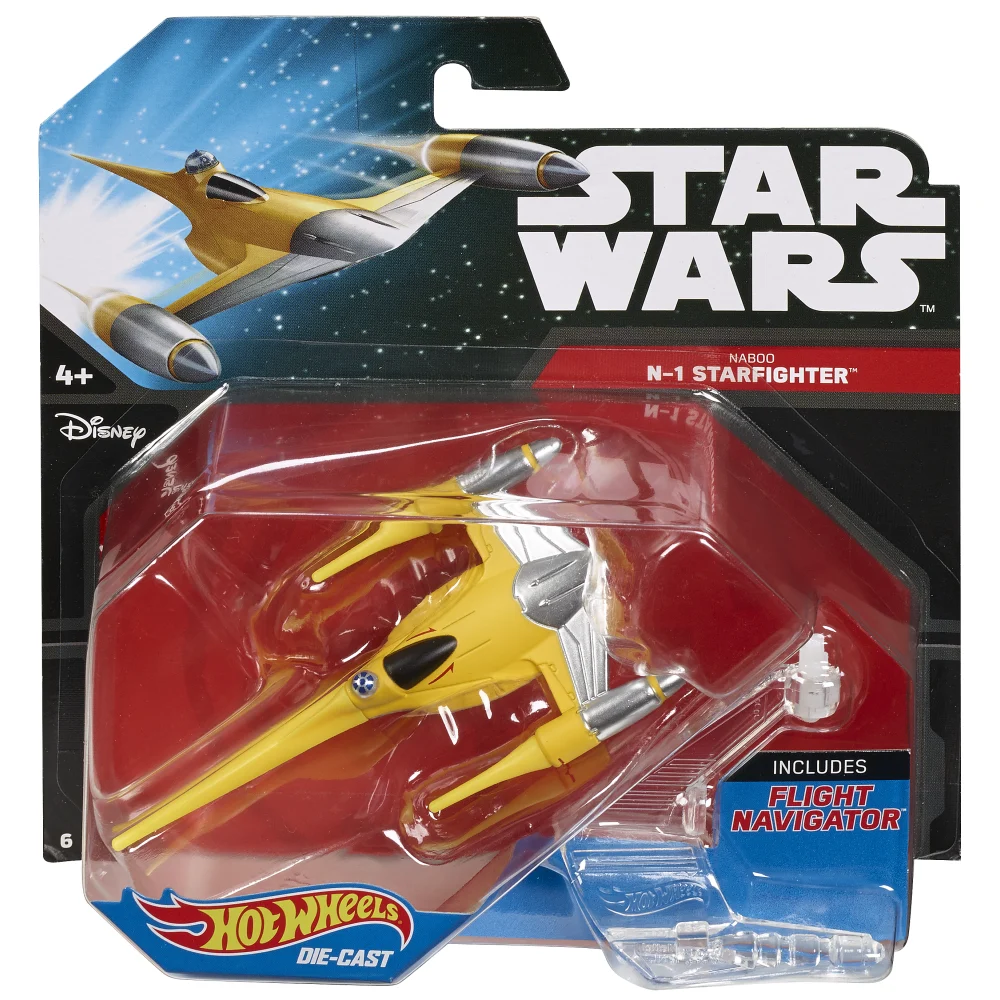 Naboo N-1 Starfighter — CGW70 — Yellow