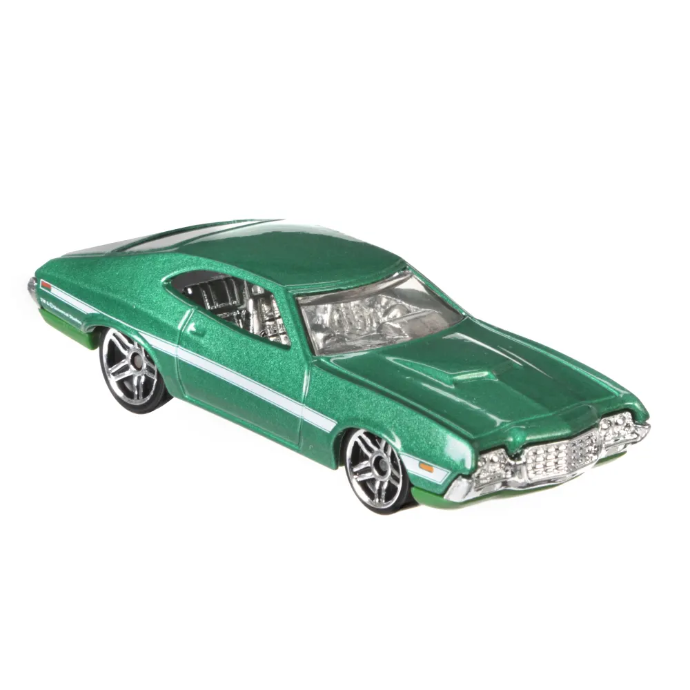 '72 Ford Gran Torino Sport — CJL33 — Metalflake Green — imagem 3