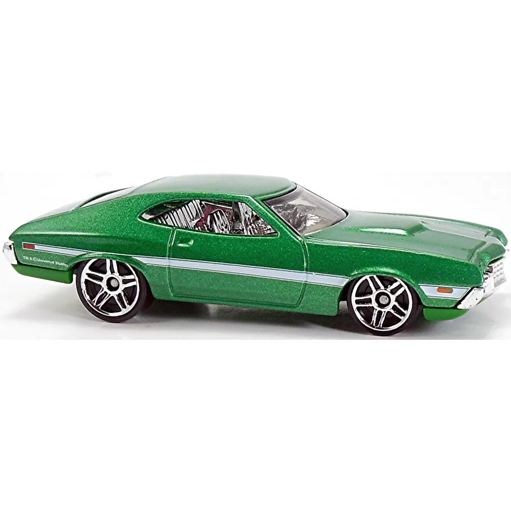 '72 Ford Gran Torino Sport — CJL33 — Metalflake Green — imagem 4