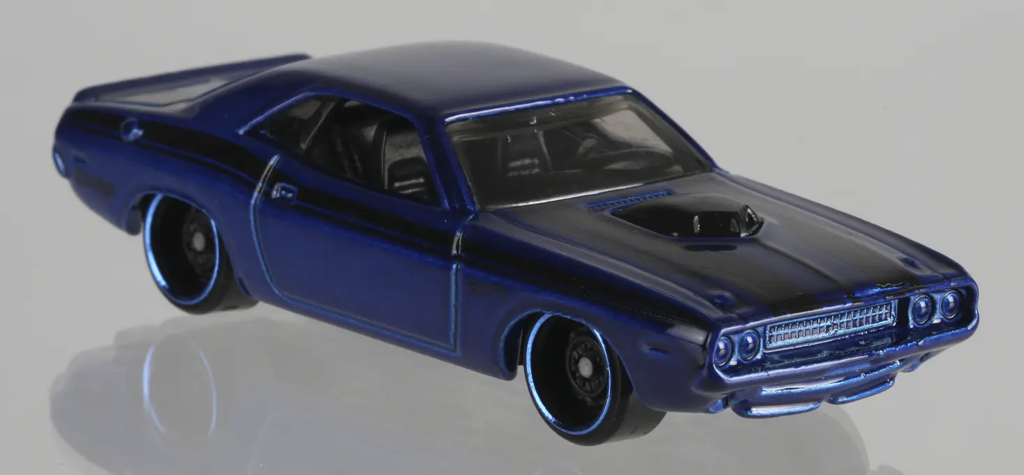 '70 Dodge Hemi Challenger — DD124 — Metalflake Blue — imagem 3