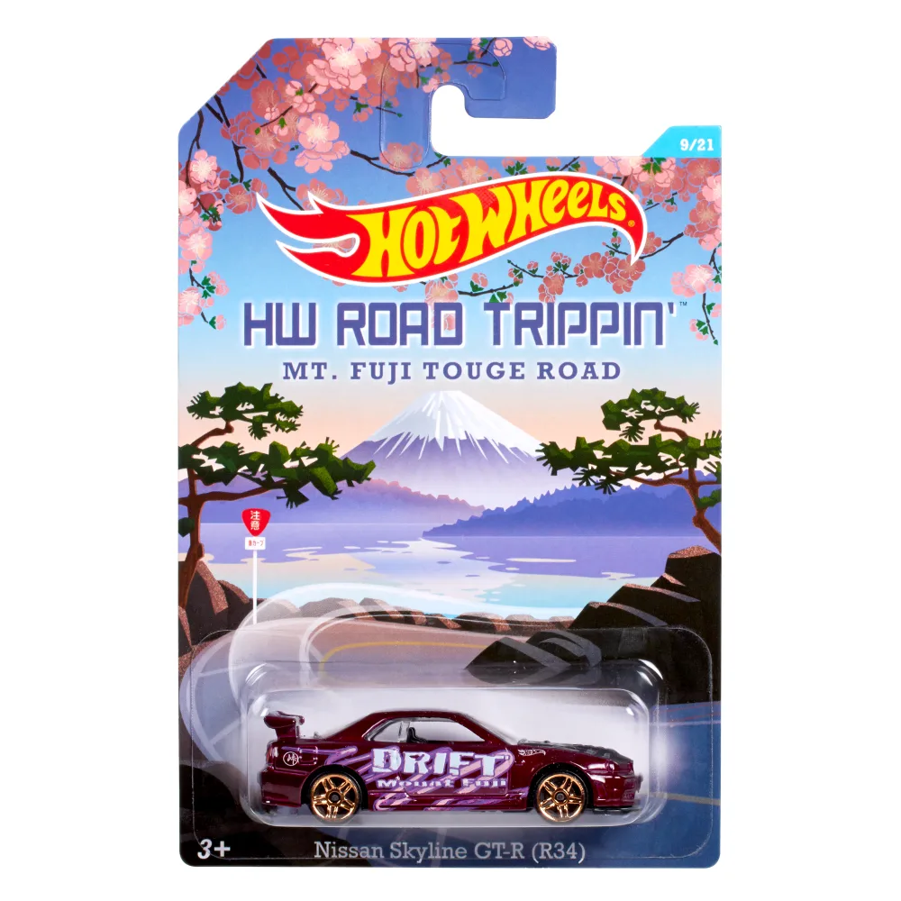 NISSAN SKYLINE GT-R (R34) — DFL42 — Burgundy