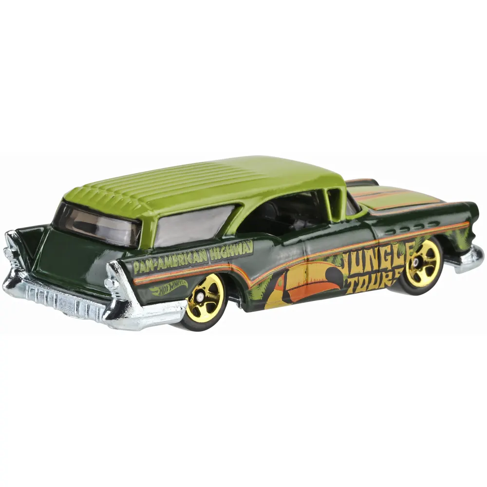 '57 Buick — DFL54 — Dark Green & Light Green