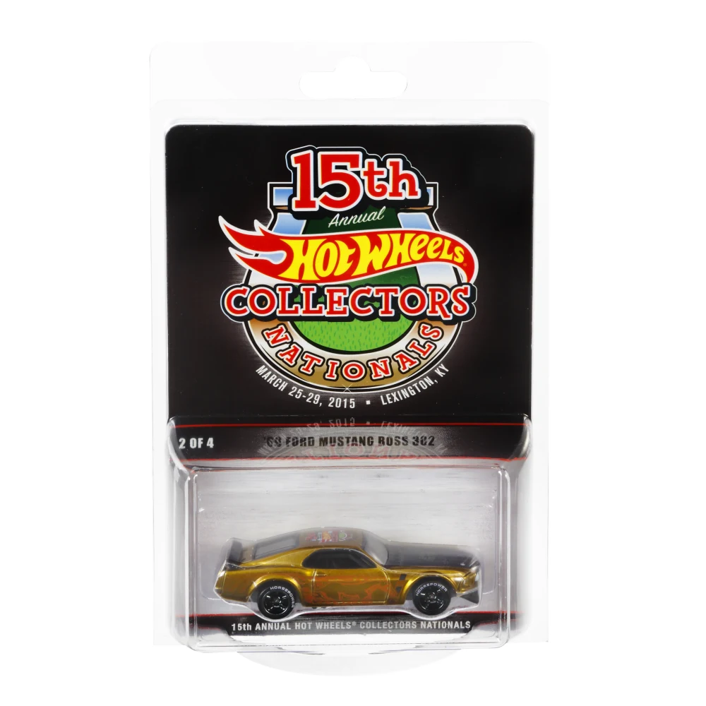 '69 Ford Mustang Boss 302 — DHC06 — Satin Gold