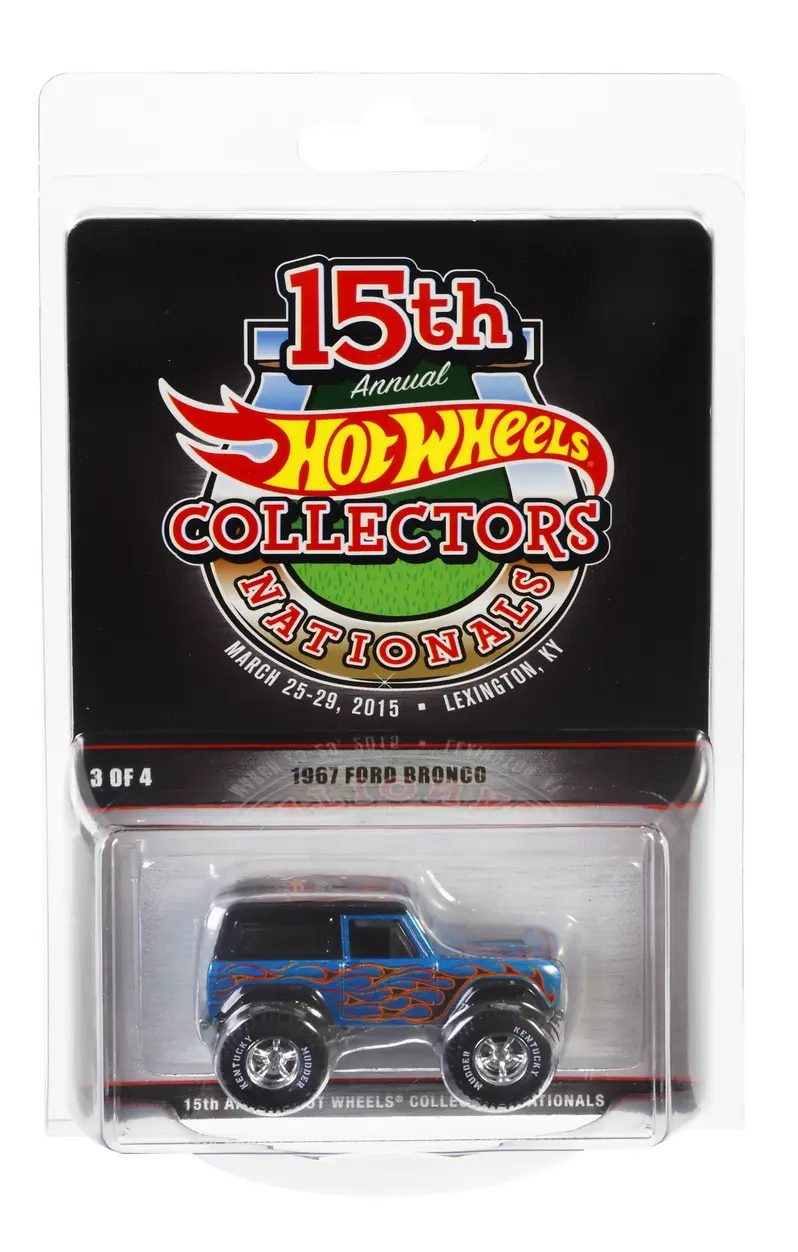 1967 FORD BRONCO — DHC07 — Metalflake Blue