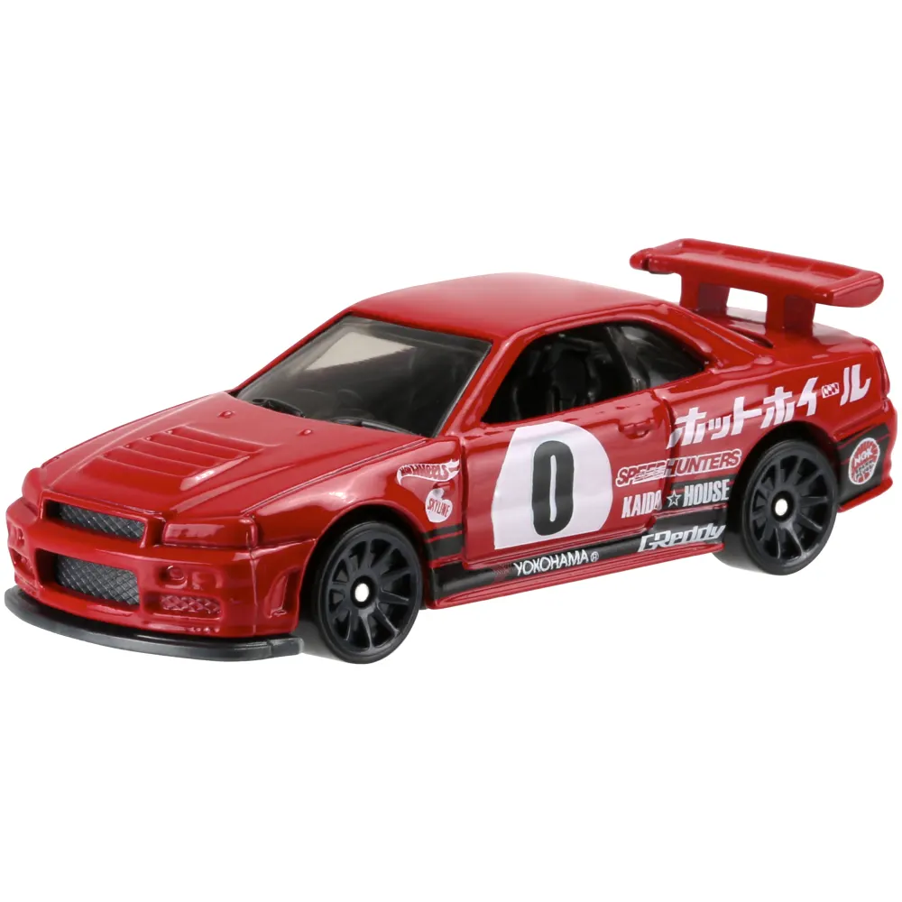 NISSAN SKYLINE GT-R (R34) — DHP63 — Red