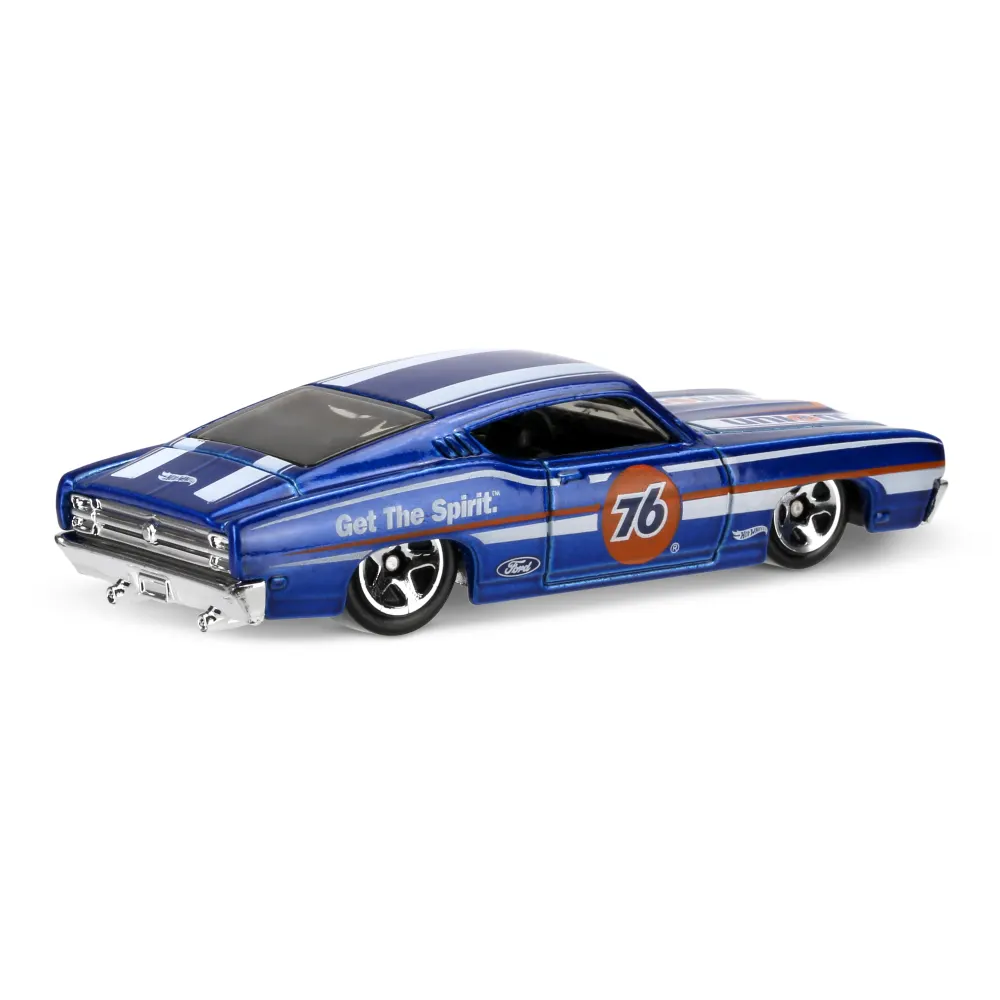 '69 Ford Torino Talladega — DHR27 — Metalflake Dark Blue — imagem 3